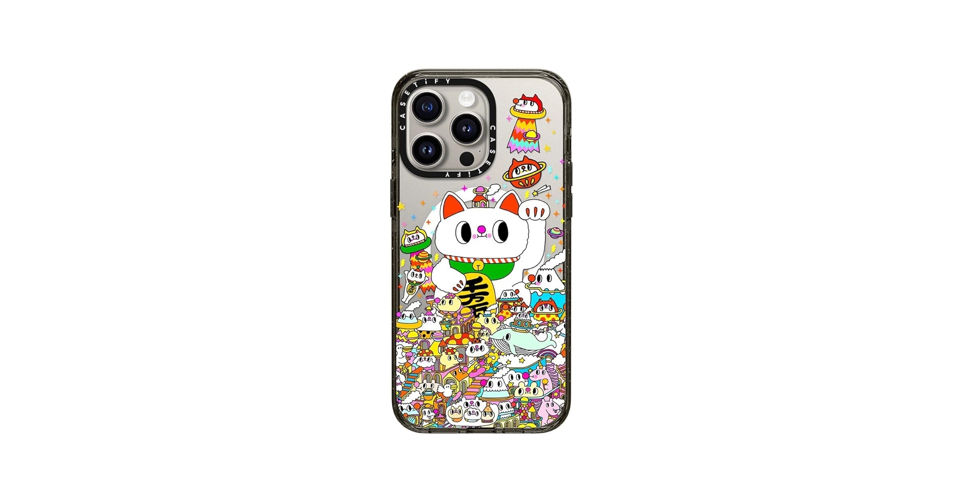 CASETiFY iphone15pro cute cat ケース Amazon.com: CASETiFY Impact iPhone 15 Pro Max Case [4X